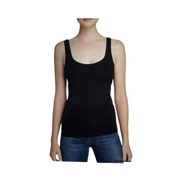 THEORY LEN TUBULAR STRETCH  JERSEY TANK TOP - Picture 1 of 7
